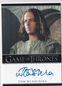 2023 Rittenhouse Game of Thrones Art & Images Autograph TOM WLASCHIHA