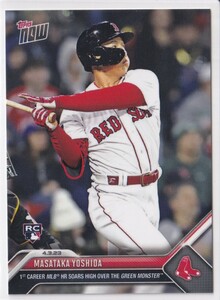 Topps now 2023 #41 吉田正尚「メジャー初ホームラン」ボストン・レッドソックス WBC 侍ジャパン 24時間限定販売 貴重