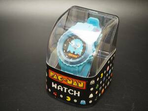 非売品 新品未開封品 パックマン モンスター 水色 キマグレ アオスケ インキー アナログ腕時計 PACMAN WATCH バンダイナムコ