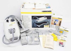 I305-W7-1023 KARCHER ケルヒャー 家庭用スチームクリーナー K1201 掃除機 箱・附属品・一部未開封有り 通電確認済み④