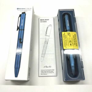 H195-W13-415 ◎ OLIGHT オーライト O'Pen Pro LEDライト付きペン 多機能ペンライト Lake Blue 未使用③