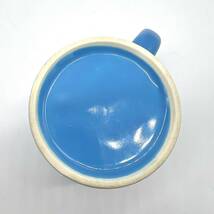 レア ヴィンテージ gullane thomas limited 2003 機関車 トーマス マグ カップ コップ 食器 陶器 青 ビンテージ コレクション ブルー_画像8