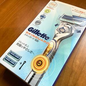 P&G ジレット スキンガード フレックスボールパワー 電動タイプ ホルダー + 替刃2個入