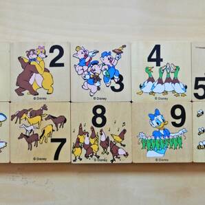 【USED品1円～】 DWE ディズニー ワールドオブイングリッシュ ABC BLOCKS 木製ブロック 40ピースの画像8