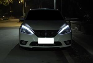 LED 流れる　ウインカー・シーケンシャル　ウィンカー デイライト　45cm