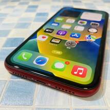 SIMフリー iPhone11 64GB 719 プロダクトレッド バッテリー良好_画像6