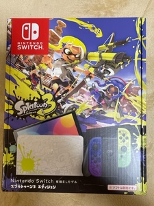 新品未開封 有機ELモデル Nintendo Switch 有機ELモデル スプラトゥーン３エディション HEG-S-KCAAA 4902370549706 任天堂 スイッチ 未使用