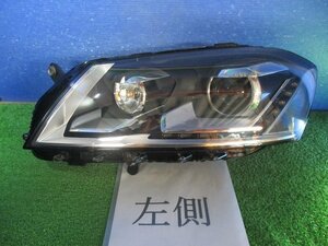 管理№01091　ＶＷ　パサート　３Ｃ系　純正　ＨＩＤ　左ライト　