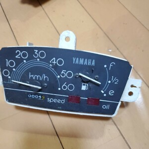 YAMAHA　MINT ミント 1YU　純正スピードメーター　0004km　極少走行数　動作OK