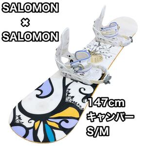 初心者おすすめ♪ スノーボードセット　SALOMON レディース　サロモン