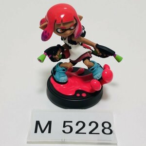 M5228 ●中古 美品 即決●amiibo ガール ネオンピンク (スプラトゥーン アミーボ イカガール) ●Splatoon / Inkling Girl - Neon Pink