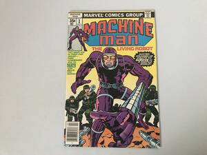 【MACHINE MAN】JACK KIRBY (ジャック・カービー) (MARVEL COMICS) マーベル コミックス 1978年 英語版 #1 綺麗