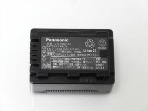 Panasonic 純正 バッテリー VW-VBK180　パナソニック 電池 送料140円　sir5f