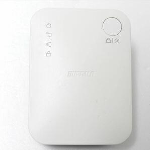 BUFFALO バッファロー WEX-733DHP/N 無線LAN中継機 Wi-Fi コンセントモデル 未使用に近い WSR-1166DHP 送料350円 532の画像1