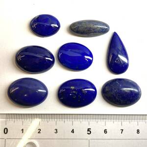 ［天然ラピスラズリおまとめ150ct］J ルース 裸石 宝石 ジュエリー jewelry lapis lazuli 瑠璃 