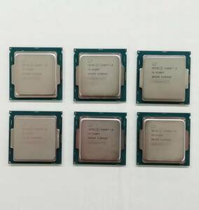 ■複数品 Intel CPU Core i3-6100T 3.20GHz FCLGA1151 6個セット 中古 第6世代 稼働品回収 レターパック 代引き/日時指定不可【H24012929】