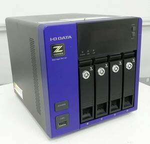 ■【ジャンク】I・O DATA LAN DISK Storage Server HDL-Z4WL4I2 4ドライブ NAS 4ベイ HDD無 鍵無 NAS 即日発送【H24010918】