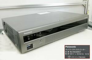 【動作テスト済み】Panasonic/パナソニック ネットワーク ディスク レコーダー WJ-NX200V1 1TB 1週間返品保証 即日発送 中古【H24011213】