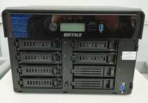 【ジャンク】BUFFALO TeraStation TS5800DNシリーズ 　TS5800DN3208 8ベイ HDD無 鍵有 NASケース 現状渡し【H24010522】_画像5