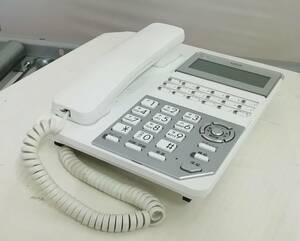 ■中古 ビジネスフォン サクサ/saxa 電話機 TD1010(W)ｘ1台 18ボタン標準電話機 ホワイト 動作確認済 即納 一週間返品保証【H23111015】