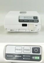 【色焼け無し】バッテリー付 富士通 携帯プリンター FHTPR431 PatioPrinter (パティオ) ラベルプリンター 外装キレイ【H23082519】_画像2