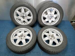 ★7-8分山★18年製★ ダンロップWINTER MAXX WM01 175/65R15　BMW MINI純正 15×5.5J +45 4H-100 4本セット スタッドレス　A1411