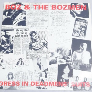 BOZ & THE BOZMEN/Dress In Deadmen's Suits/LP//ロカビリーサイコビリーネオロカパンクロックンロールPOLECATS