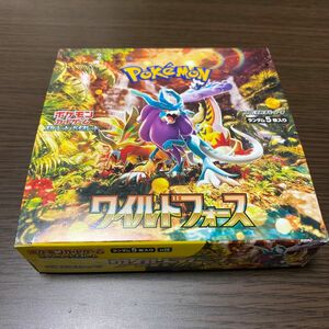 ポケモンカードゲーム 拡張パック　ワイルドフォース 1BOX シュリンク無し ポケモンカード