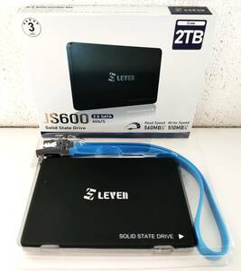 LEVEN 内蔵SSD 2.5インチ SATA 6.0Gb/s 2TB JS600SSD2TB 2