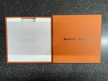 Apple watch SERIES 2 エルメス 42mm A1758 ステンレス アップルウォッチ Apple Watch HERMES シリーズ 2 MNQ32LL/A 用の外装 箱 ケース_画像6