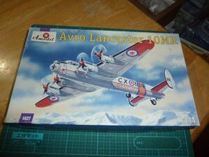 手付ジャンク品☆1/144　アブロ ランカスター 10MR カナダ空軍レスキュー Aモデル　Amodel　Avro Lancaster 10MR