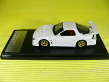 Hi-Story 1/43 マツダ RX-7 (FD3S) マツダスピード R-SPEC (2000) MAZDASPEED 白 (最安送料レタパ520円)_画像4