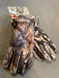  new goods : Mossy Oak middle thickness glove ]US size M:mosi- oak real tree hunting .. shooting hunting 