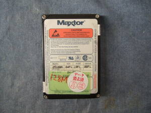 珍品 Maxtor 25128R HDD 2.5インチ IDE 128MB