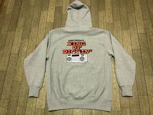 KING OF DIGGIN’×cleofus / Boombox Hoodie パーカー muro recognize bow wow