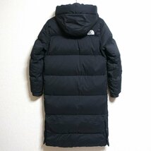 THE NORTH FACE ノースフェイス ドライベント ダウンコート ロング ダウンジャケット メンズ XSサイズ 正規品 ブラック Z2256_画像2