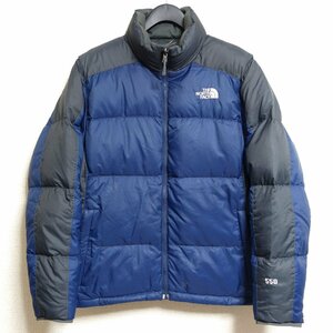 THE NORTH FACE ノースフェイス ダウンジャケット 550FP メンズ Mサイズ 正規品 ブルー Z2267