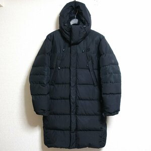 THE NORTH FACE ノースフェイス ウインドストッパー ダウンコート ロング ダウンジャケット メンズ Mサイズ 正規品 ブラック Z2286