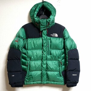 THE NORTH FACE ノースフェイス サミットシリーズ ダウンジャケット 700FP ウインドストッパー メンズ Mサイズ 正規品 グリーン Z2343