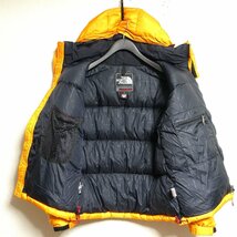 THE NORTH FACE ノースフェイス サミットシリーズ バルトロ ダウンジャケット 700FP メンズ XSサイズ 正規品 イエロー Z2426_画像3