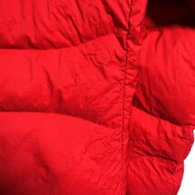 THE NORTH FACE ノースフェイス ハイベント サミットシリーズ ダウンジャケット 800FP レディース XLサイズ 正規品 レッド Z2449_画像8