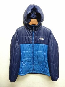 THE NORTH FACE ノースフェイス プリマロフト 中綿ジャケット メンズ Mサイズ 正規品 ブルー D5984