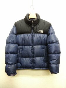 THE NORTH FACE ノースフェイス ヌプシ ダウンジャケット 700FP メンズ Mサイズ 正規品 ネイビー D6026