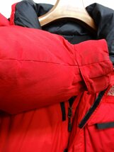 THE NORTH FACE ノースフェイス ヒマラヤンパーカ ダウンジャケット 700FP メンズ Lサイズ 正規品 レッド D6046_画像7