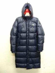 THE NORTH FACE ノースフェイス ダウンコート ロング ダウンジャケット メンズ Lサイズ 正規品 ネイビー D6031