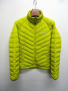 THE NORTH FACE ノースフェイス ダウンジャケット 550FP レディース Mサイズ 正規品 イエロー グリーン D6240