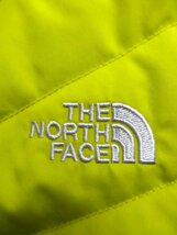 THE NORTH FACE ノースフェイス ダウンジャケット 550FP レディース Mサイズ 正規品 イエロー グリーン D6240_画像4