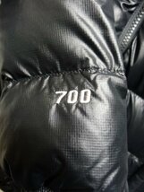 THE NORTH FACE ノースフェイス ダウンジャケット 700FP レディース XLサイズ 正規品 ブラック D6259_画像5