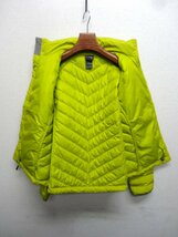 THE NORTH FACE ノースフェイス ダウンジャケット 550FP レディース Mサイズ 正規品 イエロー グリーン D6240_画像3