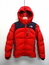 THE NORTH FACE ノースフェイス ハイベント サミットシリーズ ダウンジャケット 800FP レディース Sサイズ 正規品 レッド D6265_画像1